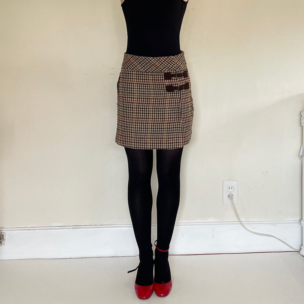 Plaid Mini Skirt
